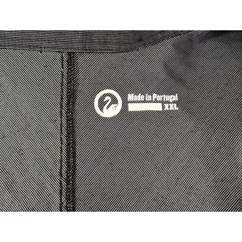 OUTLIER Injex Raglan crop raw cut Shirt jac size 2XL color grey new brand - Picture 2 of 7
